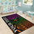 Hawaii Custom Personalised Area Rug - Kanaka Maoli Rocket Style - Polynesian Pride