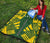 Society Islands Premium Quilt - Society Islands Flag Polynesian Yellow Tattoo - Polynesian Pride