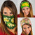 Hawaiian Hibiscus Green Set Bandana 3-Pack - Polynesian Pride