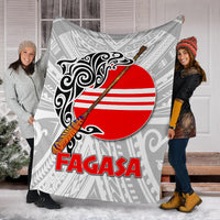 American Samoa Polynesian Premium Blanket - Fagasa - Polynesian Pride
