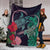 Hawaii Turtle Hibiscus Valentine Premium Blanket - Tropical Style - AH - Polynesian Pride