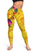 Polynesian Leggings - Hawaii Kanaka Maoli & Hibiscus Flowers With Polynesian Patterns - Polynesian Pride