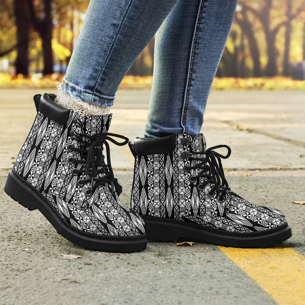 Polynesian 06 Season Boots - Polynesian Pattern - Polynesian Pride
