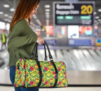 Hawaii Tropical Leaves And Flowers Hawaii Travel Bag - Polynesian Pride