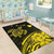 Hawaii Turtle Polynesian Map Plumeria Area Rug AH - Polynesian Pride