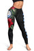 Marshall Islands Polynesian Leggings - Hibiscus Coat of Arms - Polynesian Pride