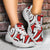 Polynesian Maori Ethnic Ornament Red Chunky Sneakers - Polynesian Pride