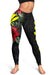 Hawaii Polynesian Leggings - Hibiscus Coat of Arms - Polynesian Pride