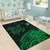 Hawaii Turtle Polynesian Map Plumeria Area Rug AH - Polynesian Pride