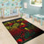 Tuvalu Area Rugs Turtle Hibiscus Reggae - Polynesian Pride