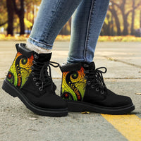 Guam All - Season Boots - Guam Polynesian Decorative Patterns - Polynesian Pride