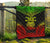 Papua New Guinea Premium Quilt - Papua New Guinea Coat Of Arms Polynesian Chief Reggae Version - Polynesian Pride