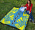 Palau Premium Quilt - Palau Seal Polynesian Yellow Tattoo - Polynesian Pride