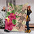 Hawaii Turtle Hibiscus Plumeria Beige Style - Premium Blanket AH - Polynesian Pride