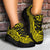 Polynesian Hawaiian Style Tribal Tattoo Yellow Chunky Sneakers - Polynesian Pride