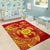 Hawaii Polynesian Area Rug - Vintage Polynesian Turtle (Red) - Polynesian Pride