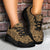 Polynesian Culture Gold Chunky Sneakers - Polynesian Pride