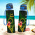 Cook Islands Polynesian Hydro Tracking Bottle - Floral With Seal Flag Color - Polynesian Pride