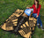 Tokelau Premium Quilt - Tokelau Coat Of Arms Polynesian Gold Tattoo - Polynesian Pride