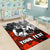 Tonga Polynesian Personalised Rug - Vintage Polynesian Style - Polynesian Pride