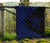 Hawaii Turtle Polynesian Blue Premium Quilt - Circle Style - Polynesian Pride