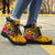 Hawai All Season Boots - Kanaka Maoli With Hibiscus On Polynesian Patterns (Yellow) - Polynesian Pride