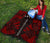 Society Islands Premium Quilt - Society Islands Flag Polynesian Red Tattoo - Polynesian Pride