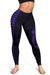 Hawaii Turtle Shark Polynesian Leggings - Purple - Polynesian Pride