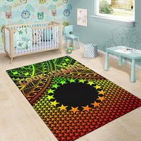 Polynesian Cook Islands Area Rug - Reggae Vintage Polynesian Patterns - Polynesian Pride