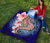 Hawaii Polynesian Pink Hibiscus Seahorse Premium Quilt - Polynesian Pride