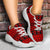 Polynesian tattoo tribal Red Chunky Sneakers - Polynesian Pride