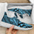 Fiji Polynesian Tattoo Mesh Knit Sneakers Blue - Polynesian Pride