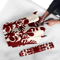Hawaiian Quilt Tradition Red Umbrella - Polynesian Pride
