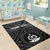 Vanuatu Personalised Area Rug - Vanuatu Seal With Polynesian Tattoo Style - Polynesian Pride