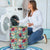 Hawaii Seamless Floral Pattern With Tropical Hibiscus, Watercolor Hawaii Laundry Basket - Polynesian Pride