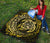 Hawaiian Turtle Polynesian Yellow Premium Quilt - Polynesian Pride