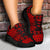 Polynesian tattoo tribal Red Chunky Sneakers - Polynesian Pride