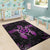 Hawaiian Golden Hibiscus And Turtle Area Rug AH - Polynesian Pride