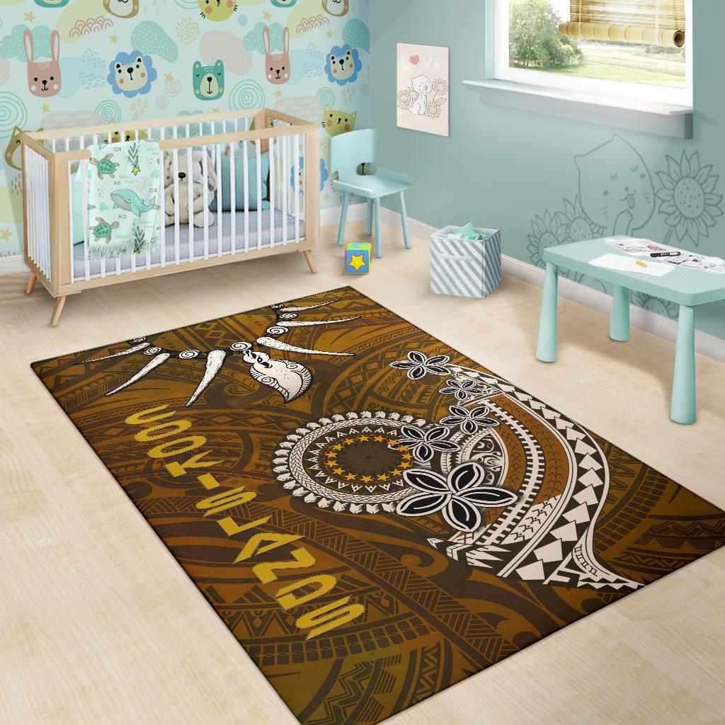 Cook Islands Area Rugs - Polynesian Boar Tusk - Polynesian Pride