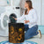 Federated States Of Micronesia Laundry Basket - Polynesian Turtle Hibiscus Gold - Polynesian Pride
