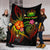 Polynesian Hawaii Personalised Premium Blanket - Legend of Samoa (Reggae) - Polynesian Pride