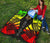 Vanuatu Premium Quilt - Vanuatu Coat Of Arms Polynesian Reggae Tattoo - Polynesian Pride