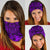 New Zealand Maori Tangaroa Tattoo Bandana - Purple - Polynesian Pride