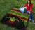 Polynesian Premium Quilt - Reggae Turtle Curve Version - Polynesian Pride
