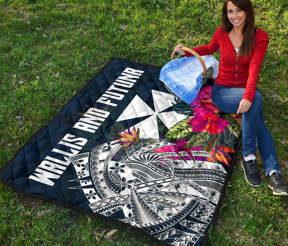 Wallis and Futuna Premium Quilt - Summer Vibes - Polynesian Pride
