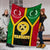 Vanuatu Polynesian Premium Blanket - Vanuatu Flag and Coat Of Arms - Polynesian Pride