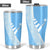 (Custom Personalised) Fiji Tapa Rugby Tumbler version Style You Win - Blue - Polynesian Pride