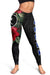 Chuuk Polynesian Leggings - Hibiscus Coat of Arms - Polynesian Pride