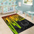 Pohnpei Personalised Area Rug - Pohnpei Seal In Heartbeat Patterns Style (Reggae) - Polynesian Pride