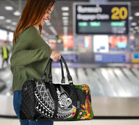 New Caledonia Travel Bag - Seal Spiral Polynesian Patterns - Polynesian Pride